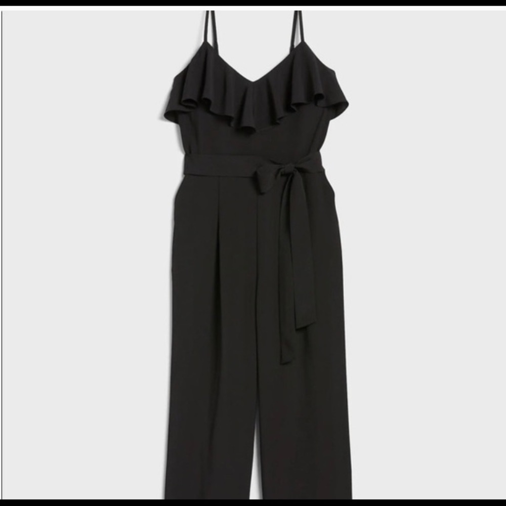 Banana Republic Ruffle Jumpsuit